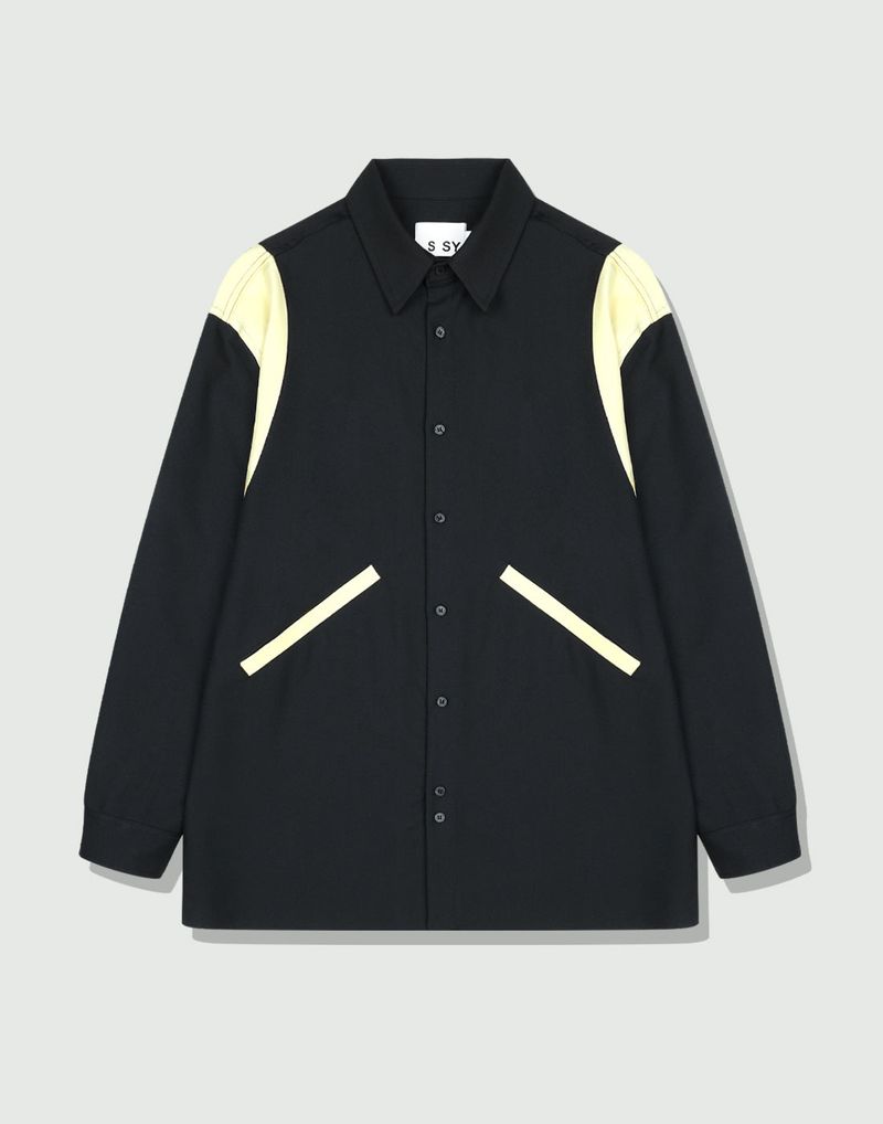 essential varsity shirts black
