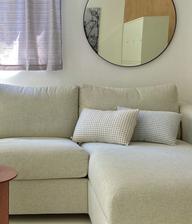 CREAM MINI CUSHION COVER (1PCS)