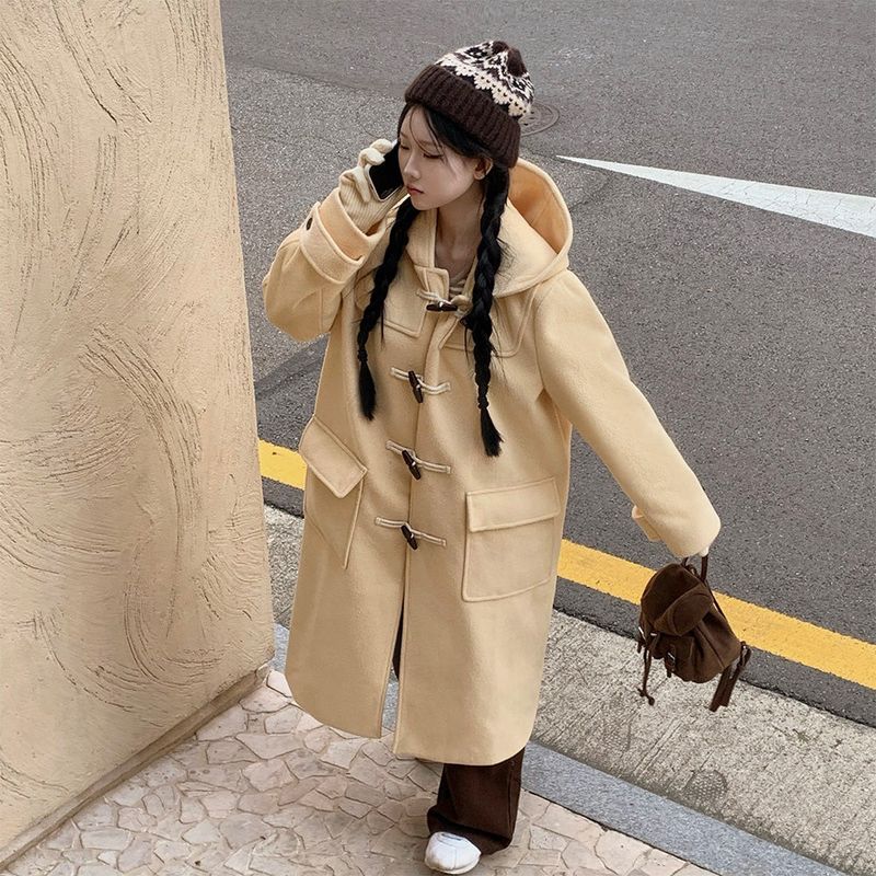 [BELLIDE MADE] Wendy's Duffle Long Coat with Toft