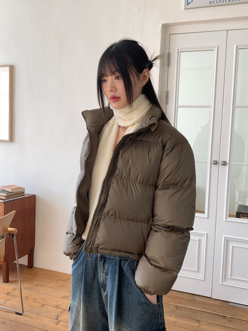 [MADE] Orson Wellon Puffer Crop Short Padding