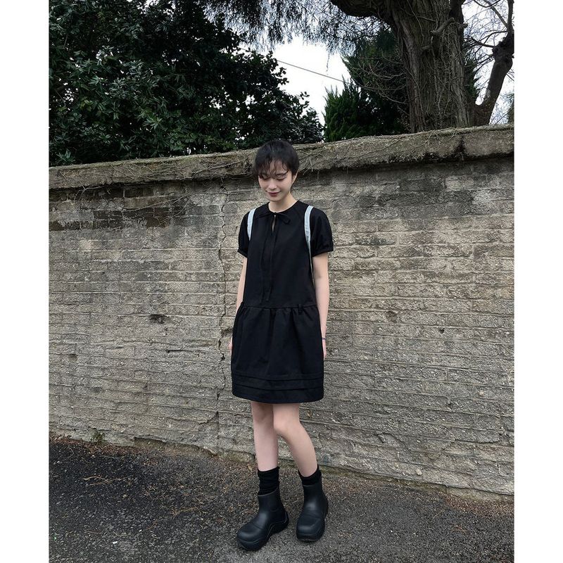 Rally puff dress