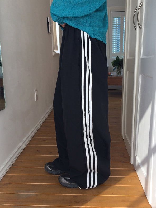 Seru Track Nylon Wide Pants