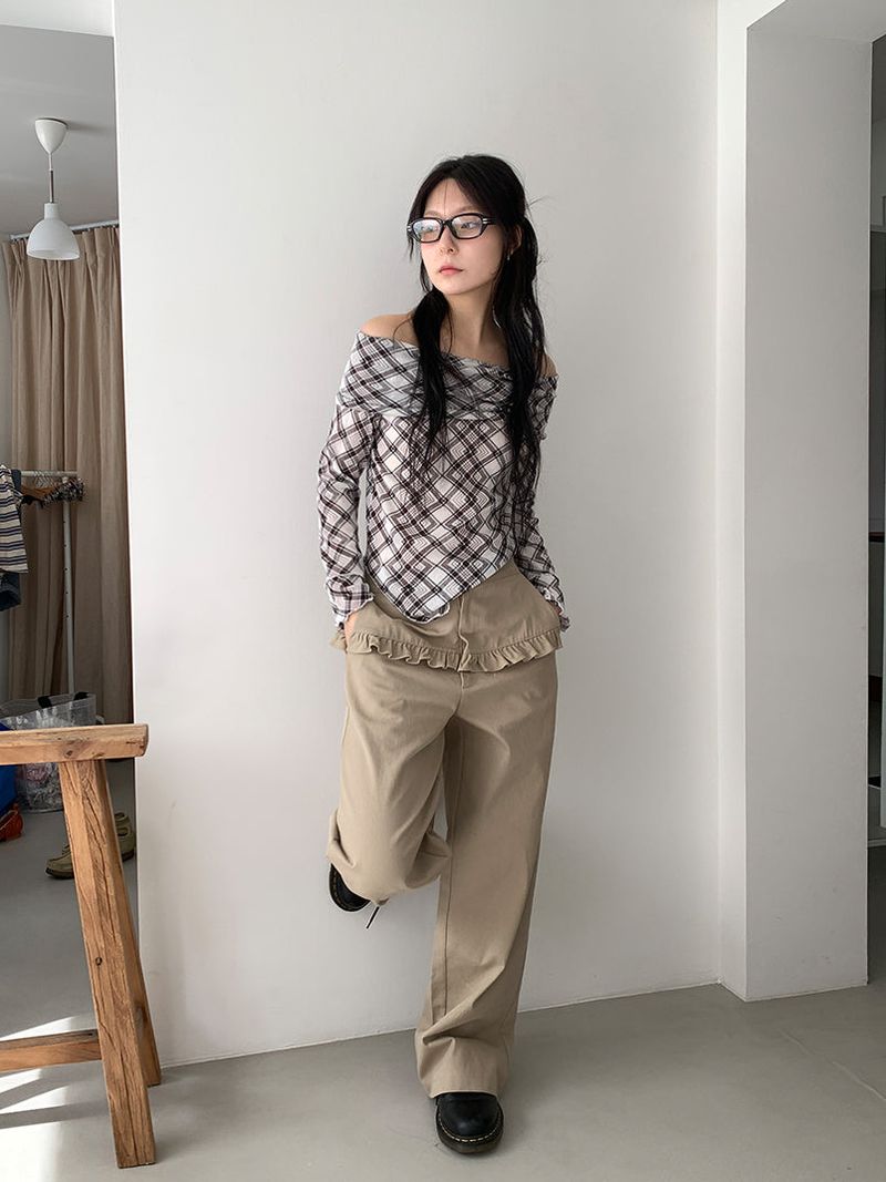 FRILL PANTS (2C)