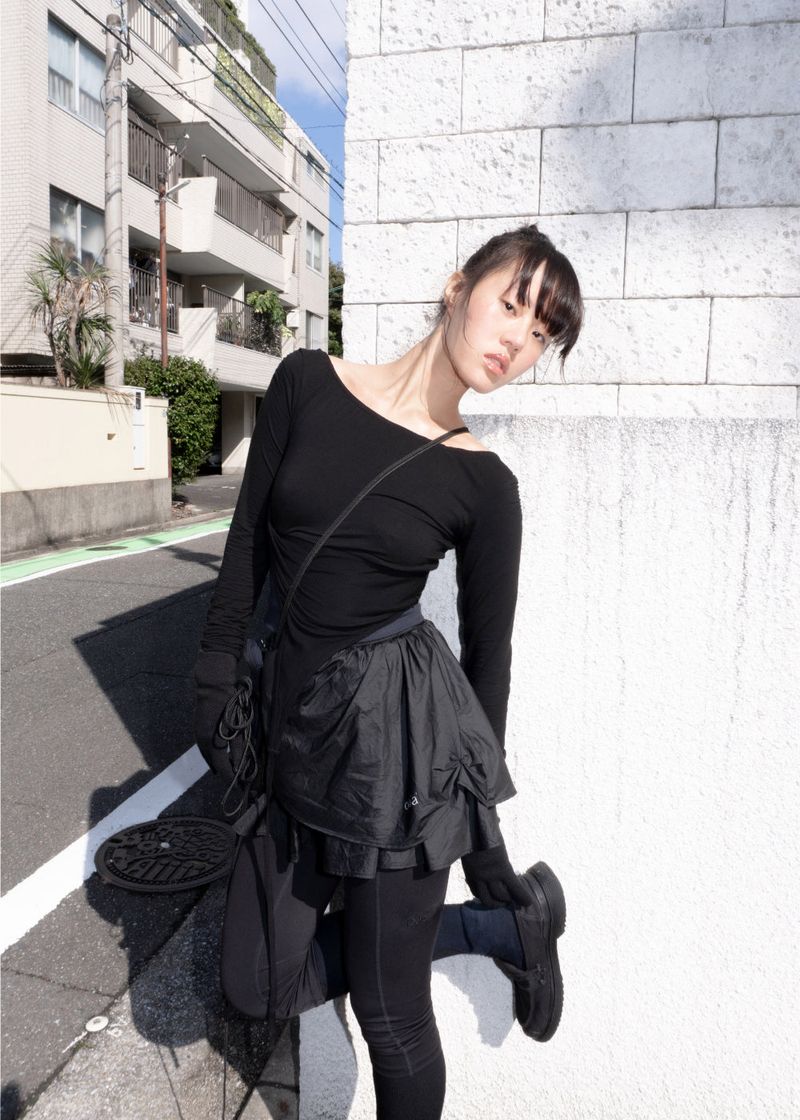 POCKET LEGGINGS 2WAY SK SET BLACK