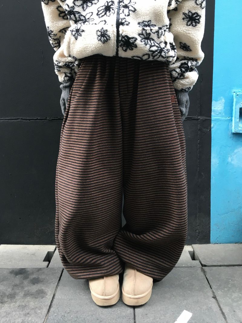 [Ritcore MADE] Striped Fleece Pants (3c)