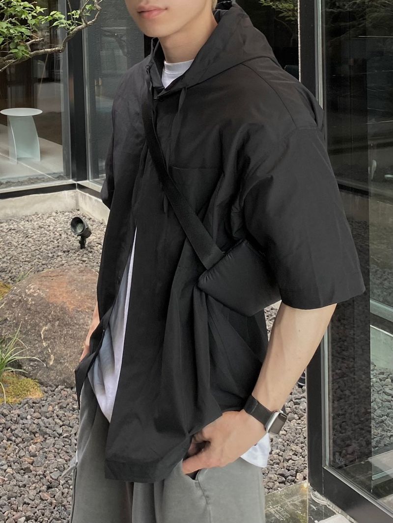 Pigment Sweat Cargo Half Pants 3C