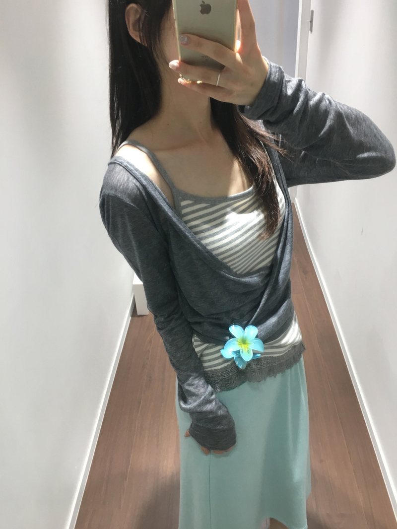 Som Striped Lace Sleeveless (4color)