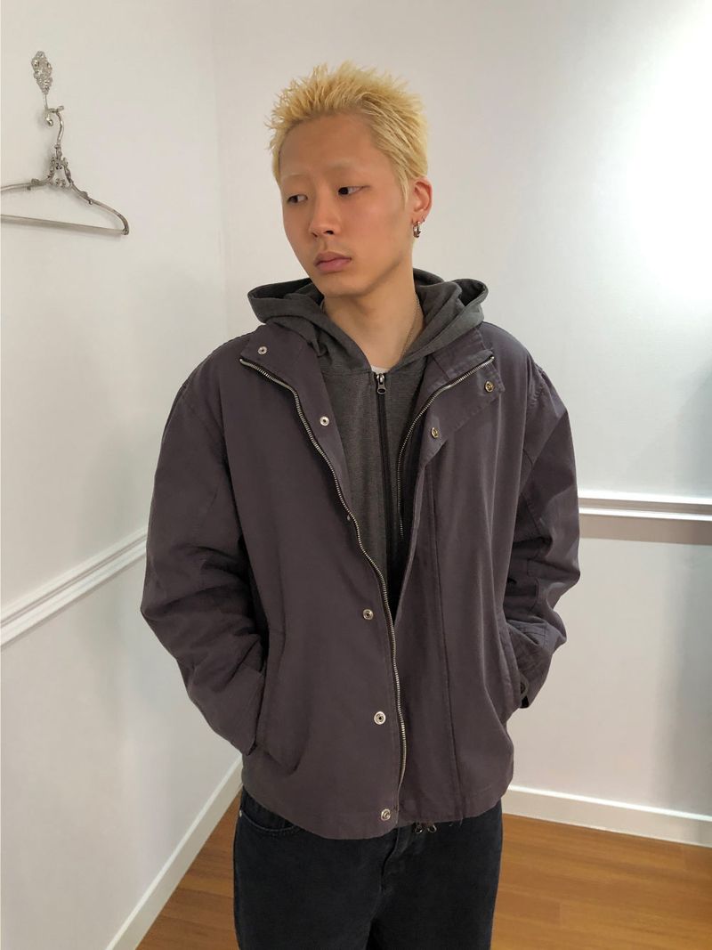 WASHED SHORT FIELD JACKET