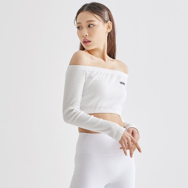 Signature Off Shoulder White