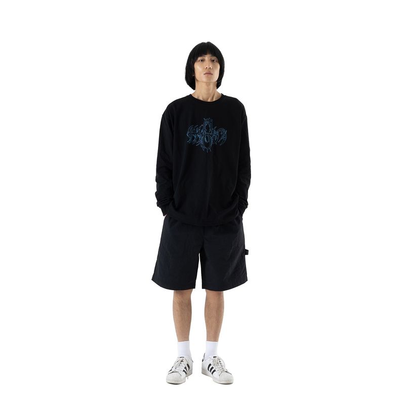 METAL LOGO SLEEVE MSHLS003-BK