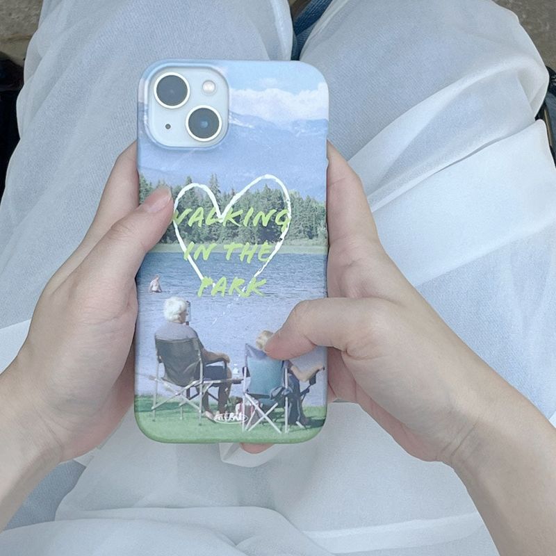[MADE] a walk in the park iphone hard case 04
