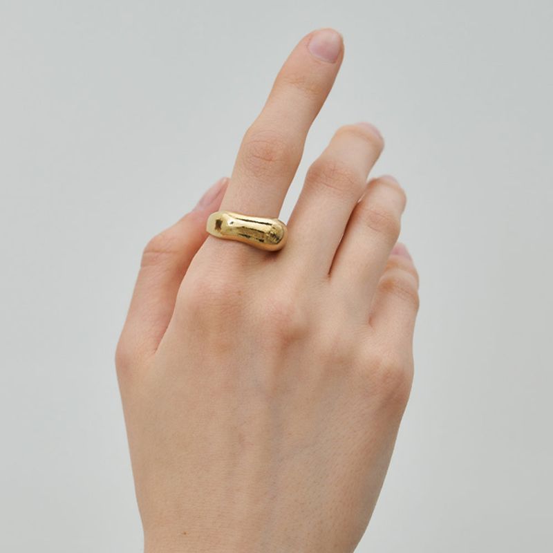 FLIT（フィリット）の「LUMP OF WATER RING 002 (GOLD)（Accessories）」