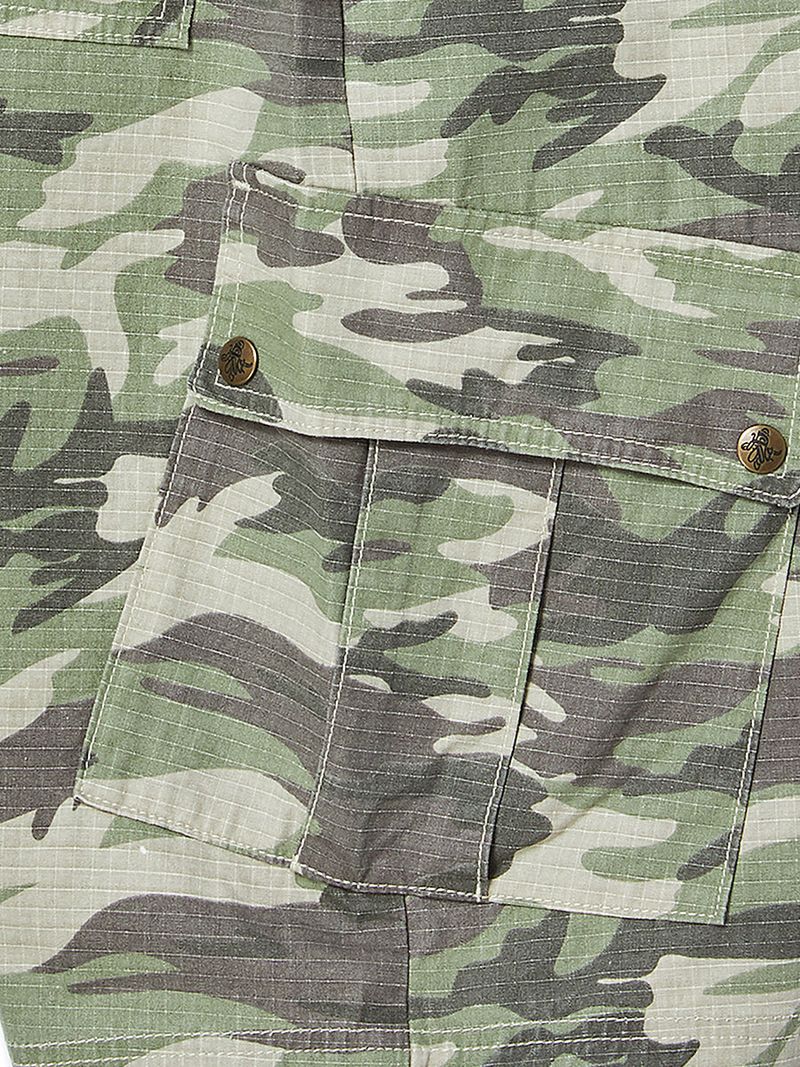 PATTERN CARGO HALF PANTS (CAMO)