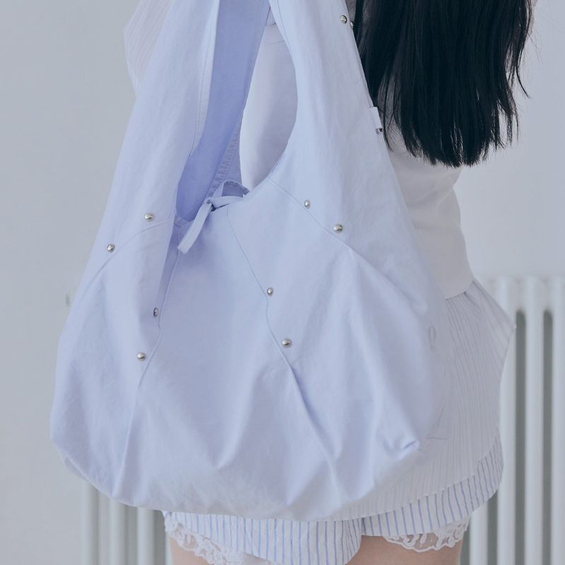 rivet cross bag (sky blue)