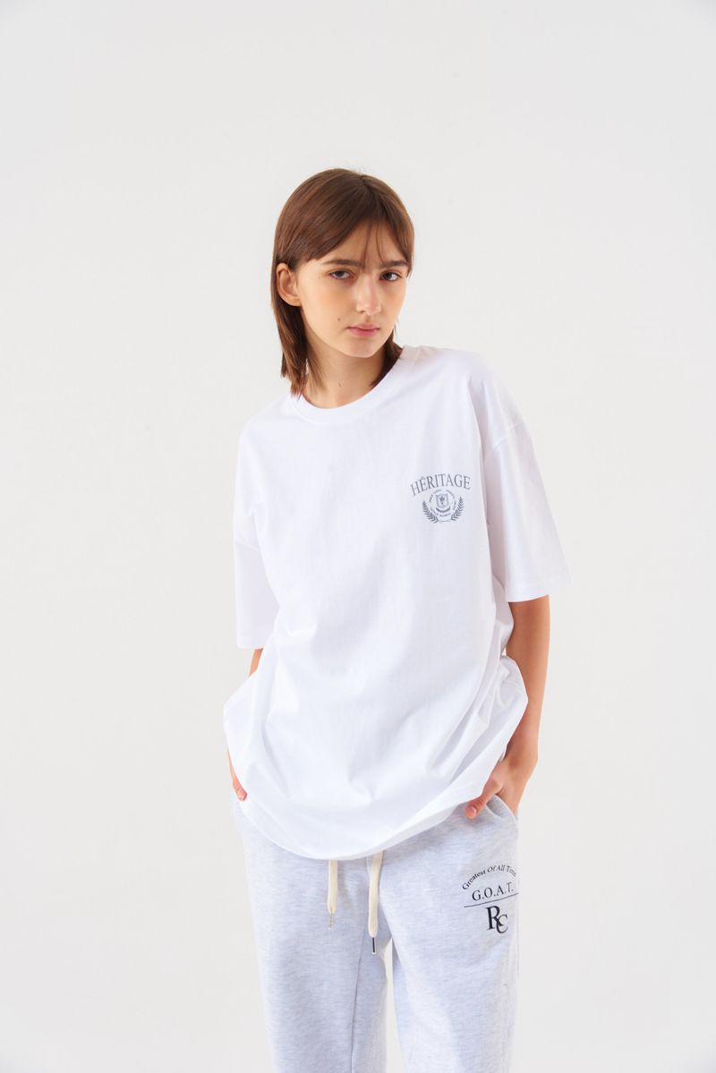 Heritage Tee White