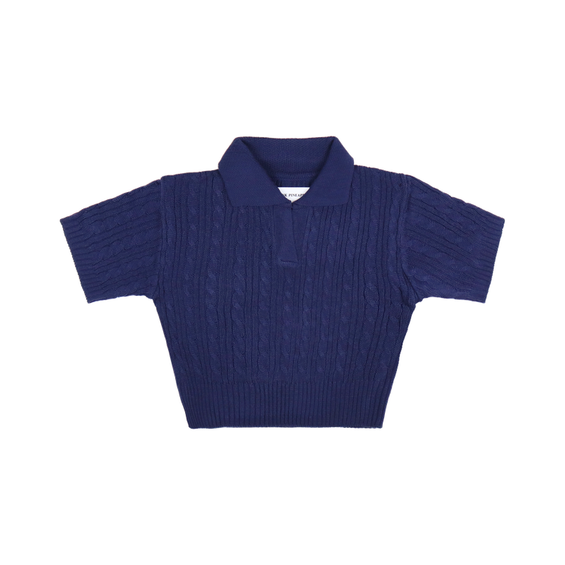 FINE CABLE CN SWEATER