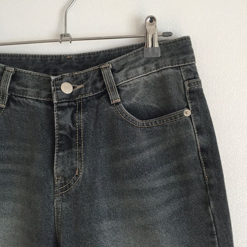 Grashy Bootcut Denim Pants