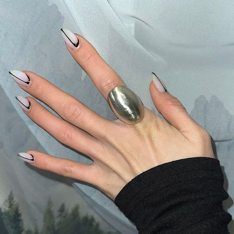 [925silver] Marui bold matt ring