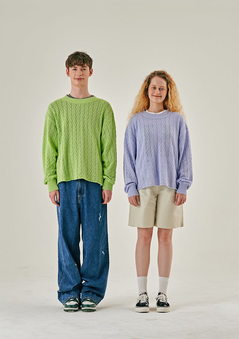 MARCEL CREW NECK KNIT TOP