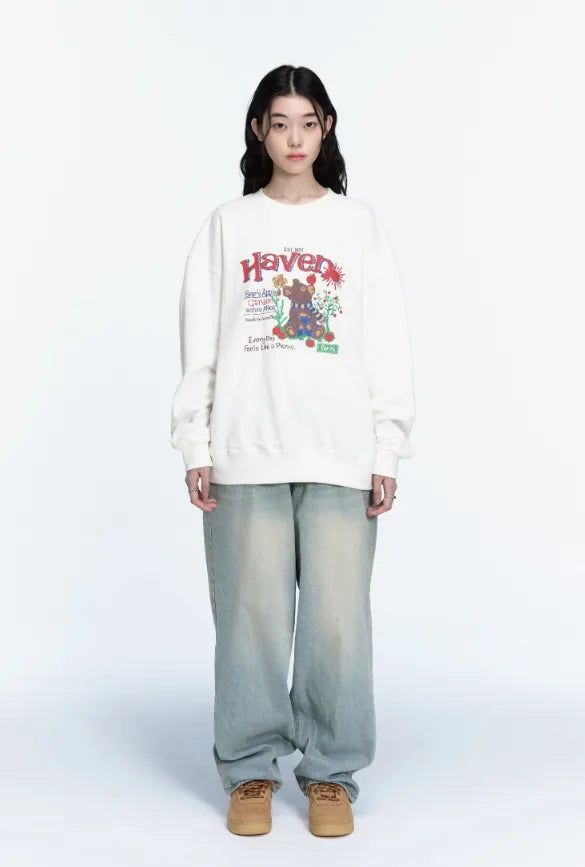 26FW★ Picnic Bear Sweatshirt
