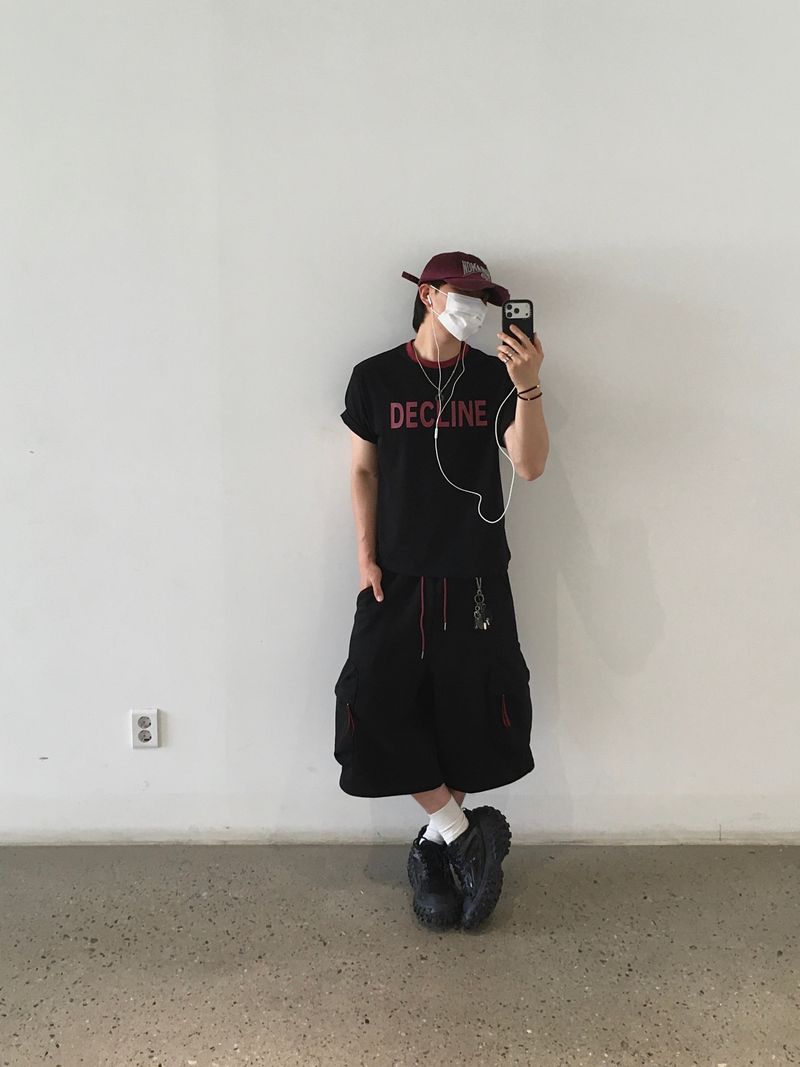 Chade Cargo Sweat Bermuda Pants 2C