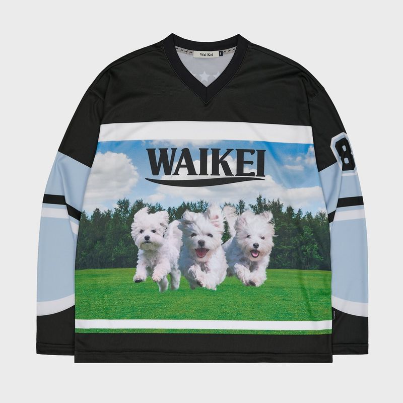 WaiKei(ワイケイ)の「Maltese Archive Mesh Jersey Long Sleeve T-shirt(Tops)」