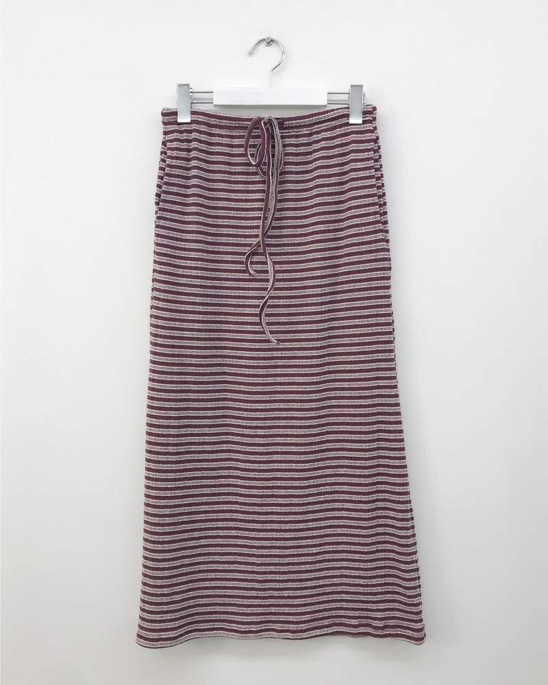 Renew knit long skirt (2color)