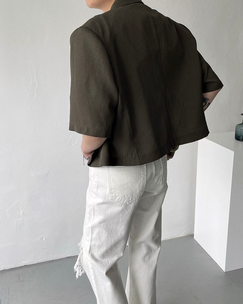 TAP Dewine Cropped Jacket (2 colors)