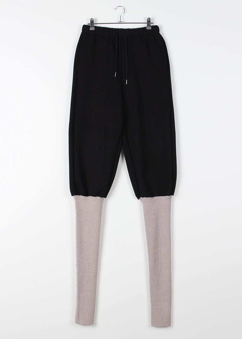 KNEE WARMER SWEAT PANTS