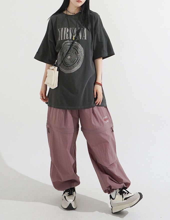 Grunge over t-shirt