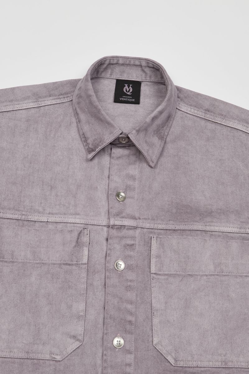 VENTIQUE Pigment Work Cotton Jacket 4color