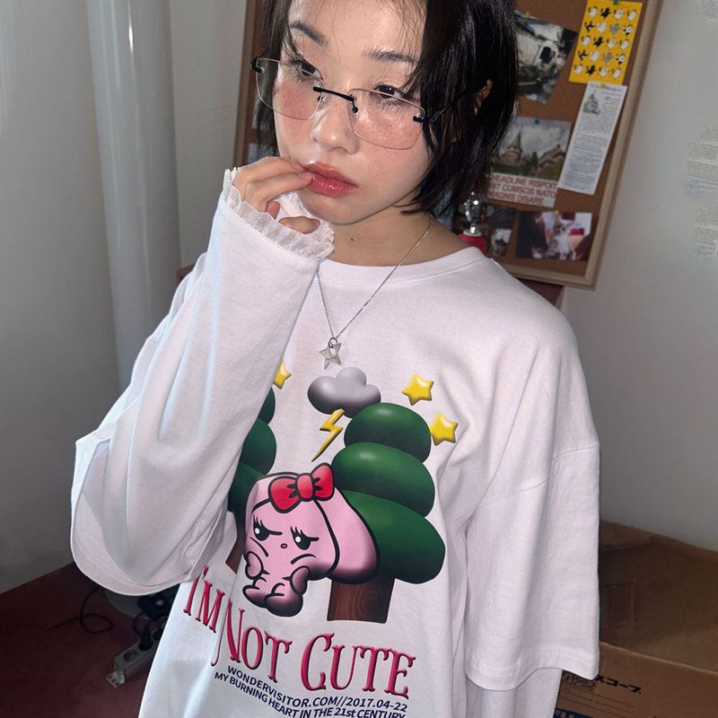 PPINTO Layered frill LS-T  [2 color]