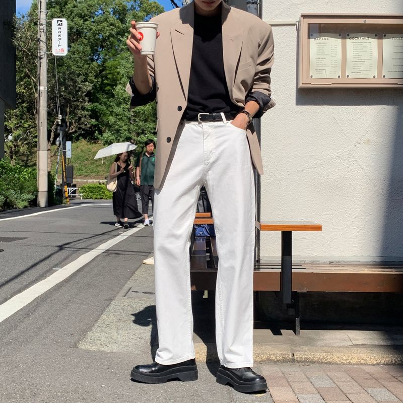 LMN First Oversized Fit Two-Burton Jacket (5 colors)