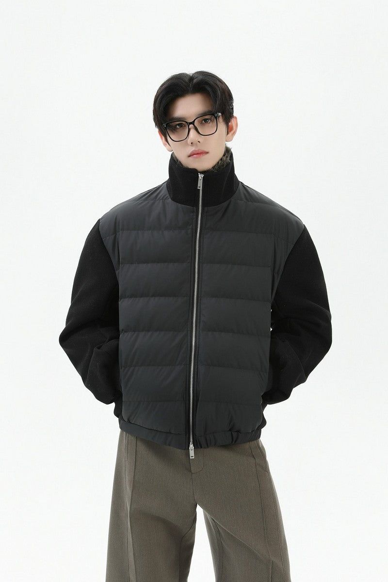 TURNTIDE( ターンタイド)の「Fur Collar PU Puffer Jacket(Jackets/Outerwear)」