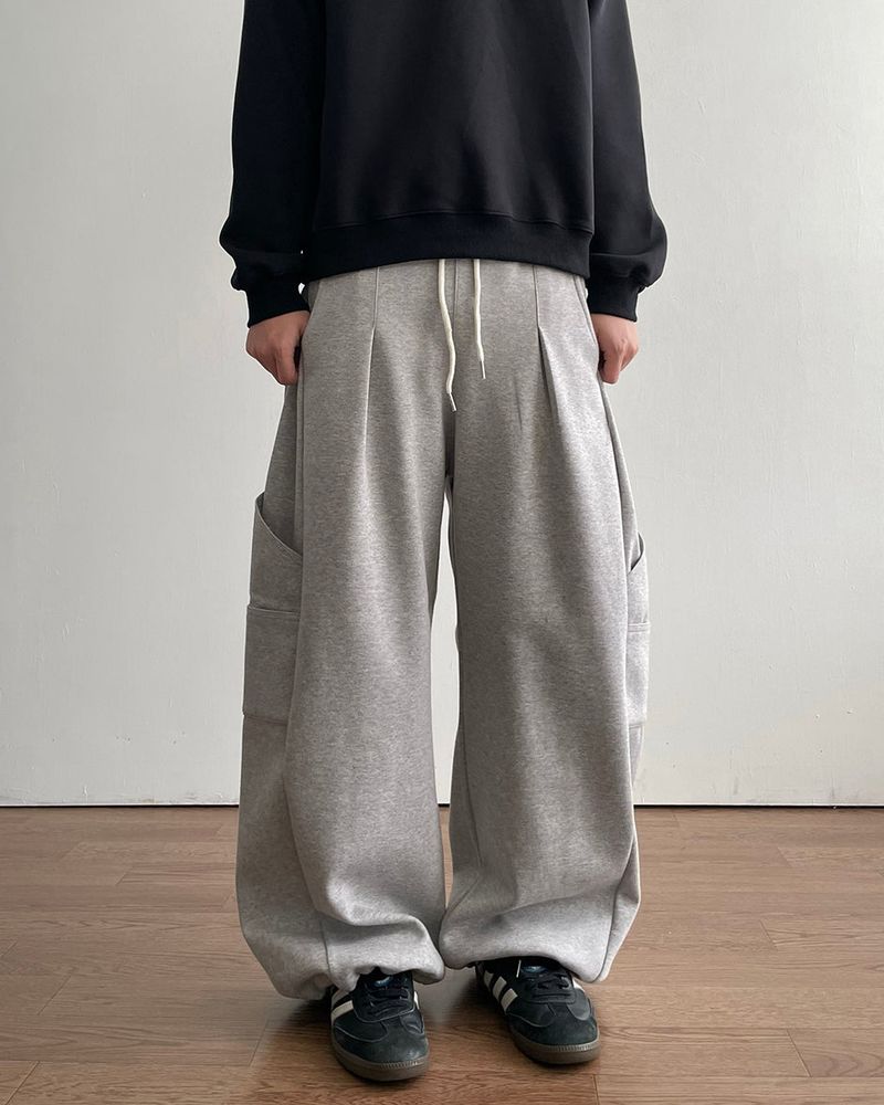 Seam Bonded Cargo Sweatpants