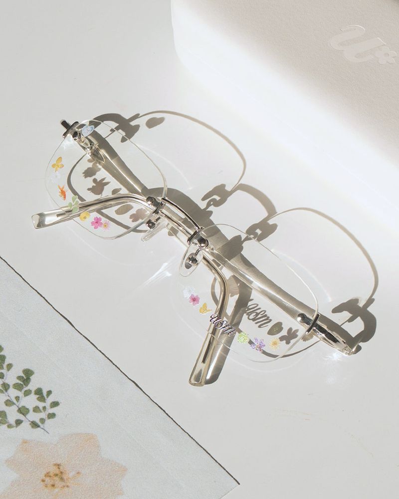 UNSTEADYMARKET（アンステディマーケット）の「Bombom Rimless Glasses_Square（Fashion Accessories）」