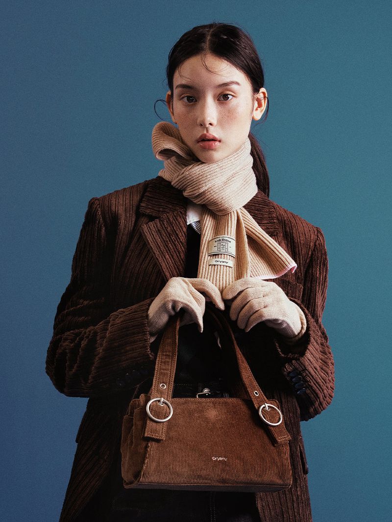 Oryany(オヤニ)の「Two-tone Melange Gloves(Fashion Accessories)」