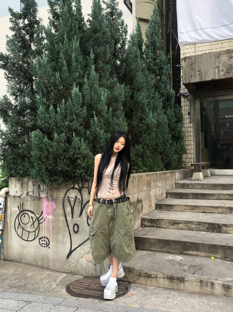 Cargo Bermuda Pants
