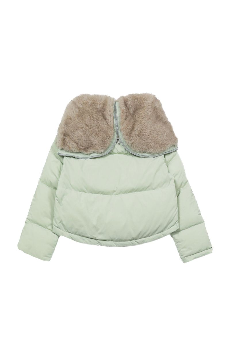 Puffer Hood Padding Jacket [Mint]