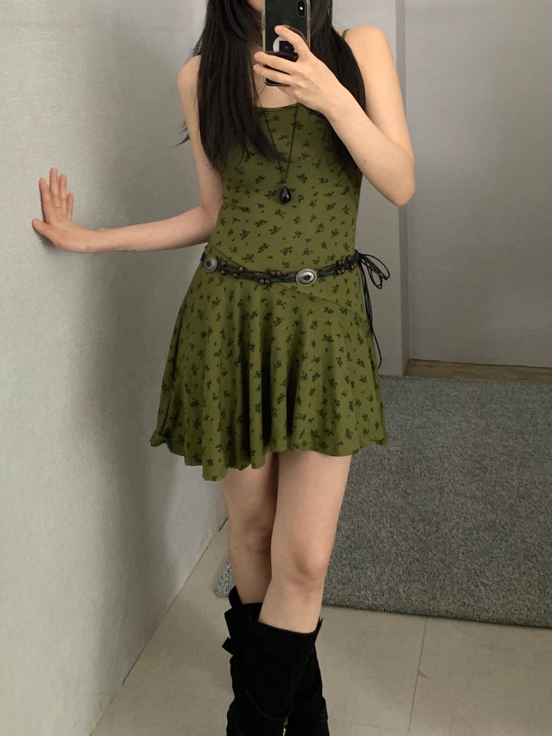 ROIA(ロイア)の「Greta Green Sleeveless Floral Dress(Dresses)」