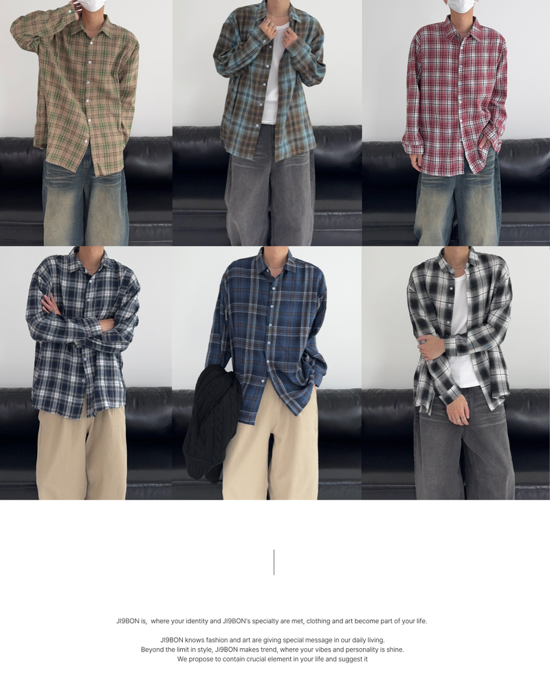 [MADE] Urban Mood Wool Over Check Shirt (6C)