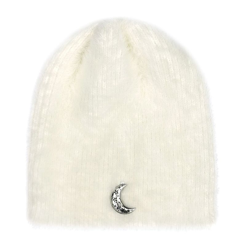 OTHER-worldly（アザーワールドリー）の「Moon Power Beanie [Cream Fur]（Hats）」