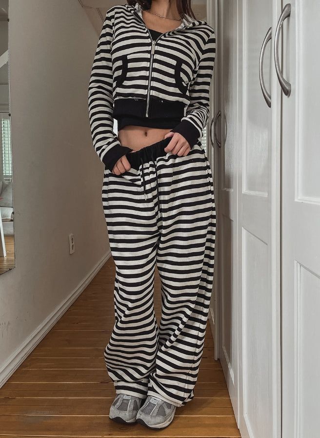 Annie Stripe Set-up String Pants