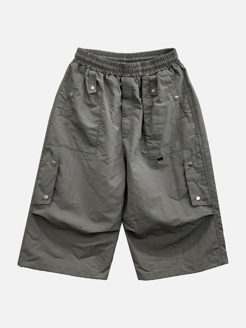 Pore Rivet 8-part Bermuda Pants 3C