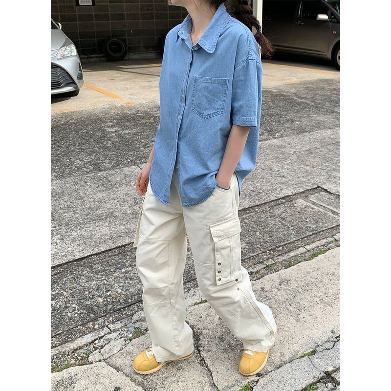 Mundeely denim shirt