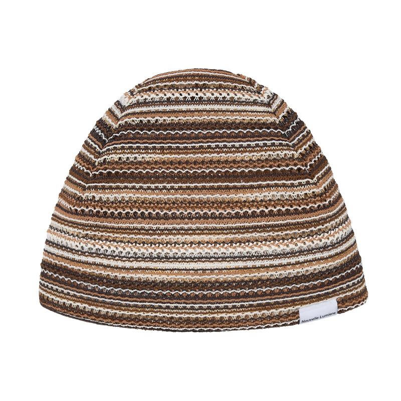 Nouvelle Lumiere(ヌヴェルルミエール)の「Artif Beanie Brown(Hats)」