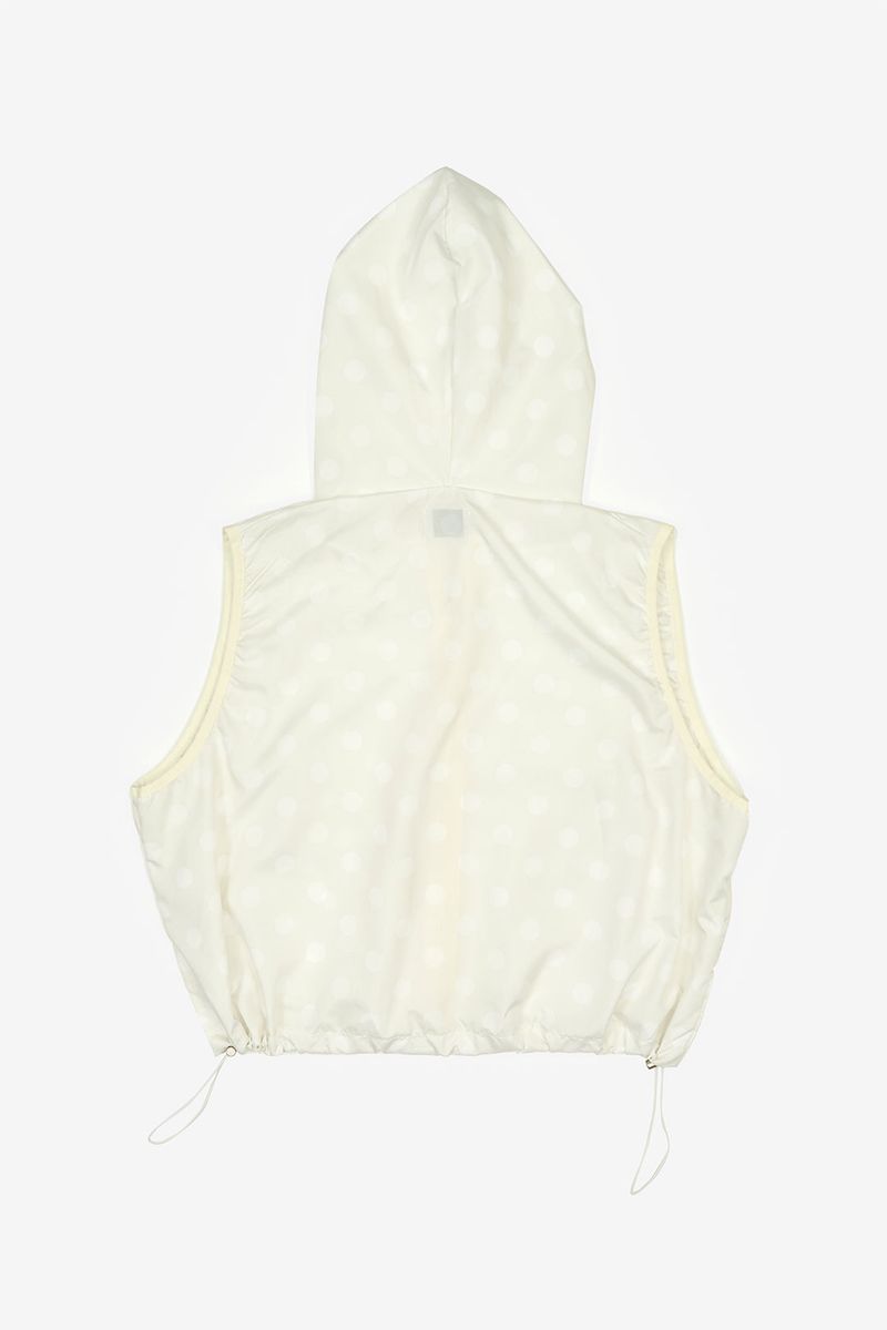 Vento dot hoodie vest