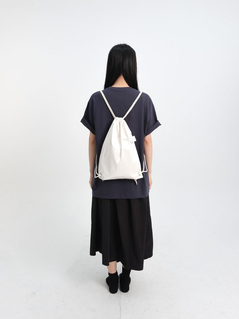 Girl string bag - White