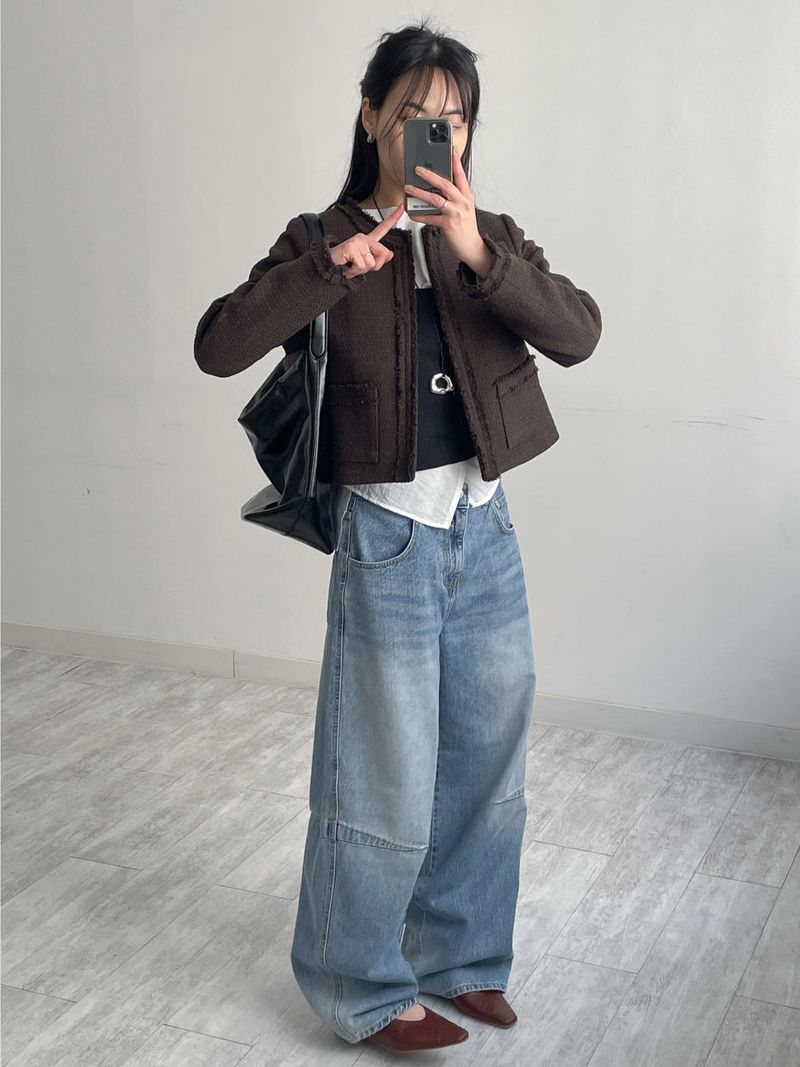 Sunday Fringe Tweed Jacket
