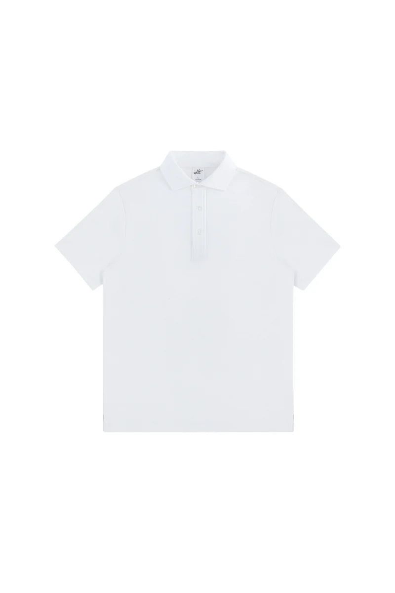 Silk Linen Polo Shirt